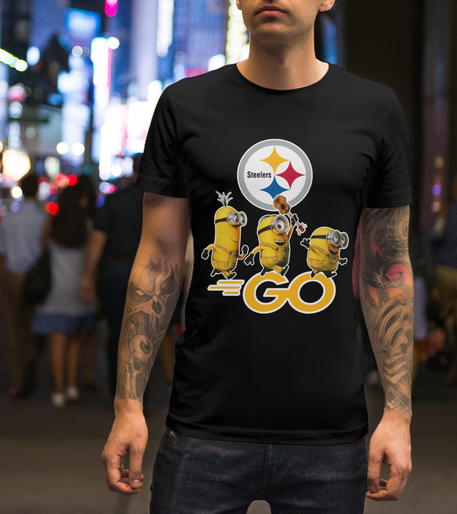 Steelers Minions Go T-Shirt