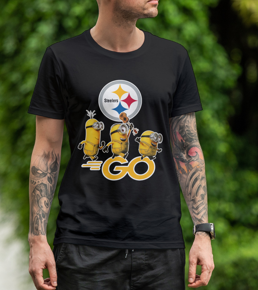 Steelers Minions Go T-Shirt