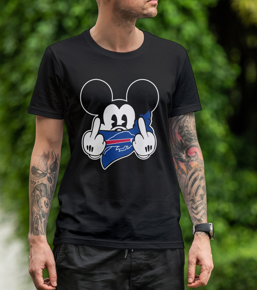 Bills Mickey Mouse Buffalo Sports Fandom T-Shirt