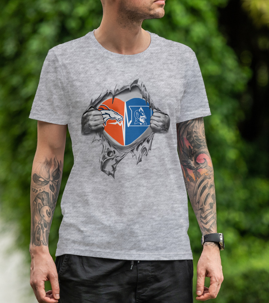 Broncos Duke Heart Broncos Duke It's In My Heart T-Shirt