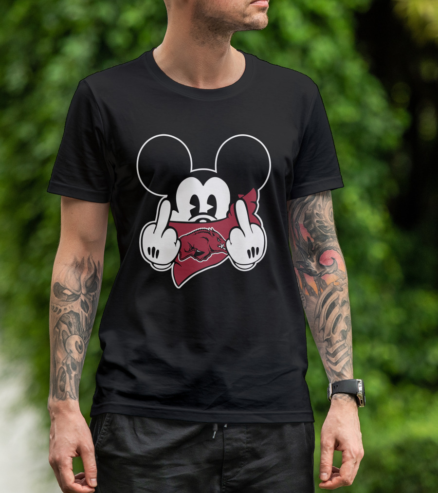 Arkansas Razorbacks Disney Character T-Shirt