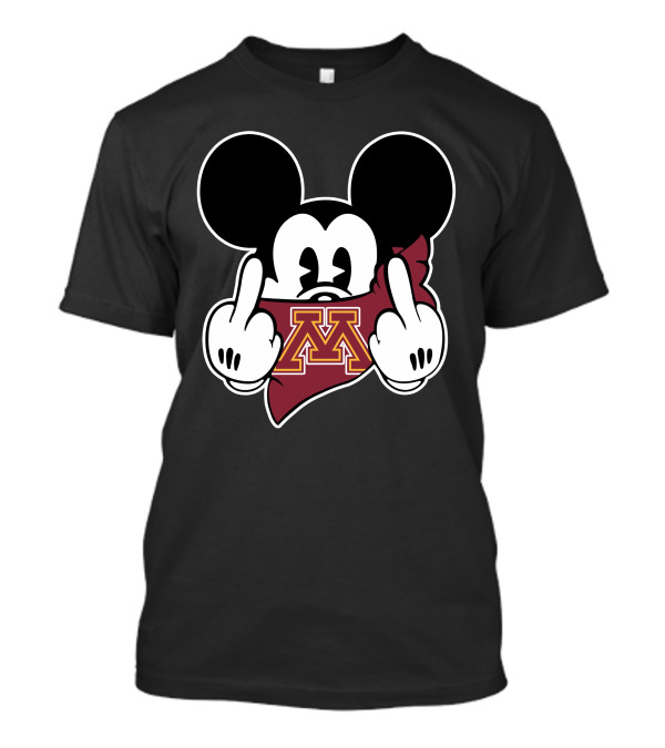 Minnesota Golden Gophers Mickey Mouse M T-Shirt