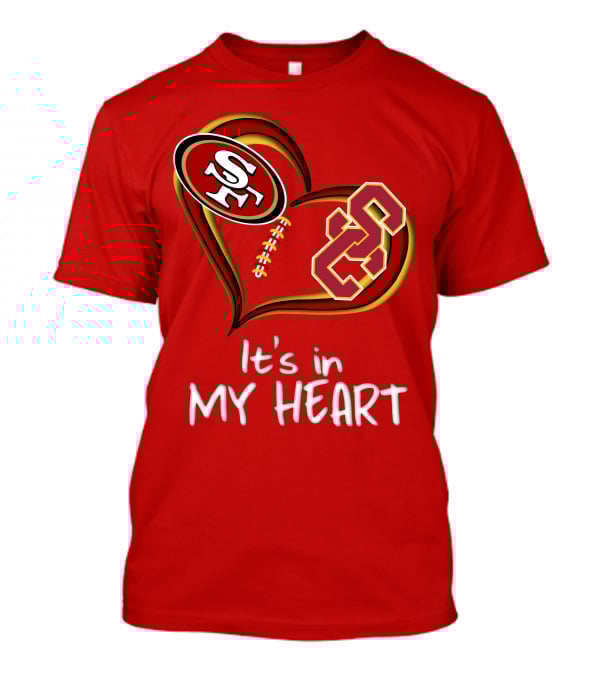 49ers Sc It's In My Heart T-Shirt