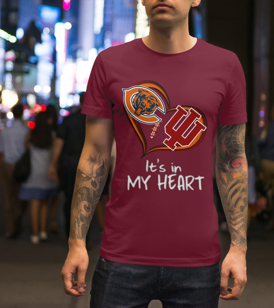 Bears Hoosiers It's In My Heart T-Shirt
