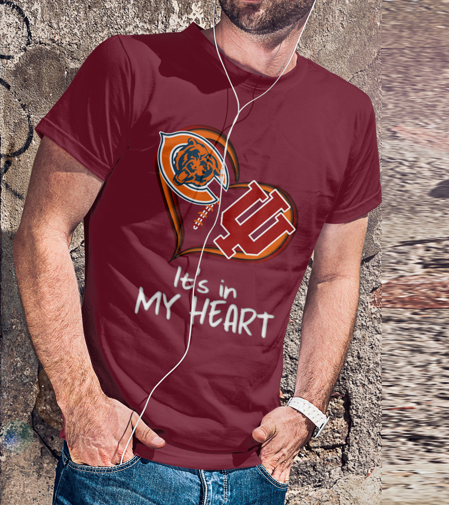 Bears Hoosiers It's In My Heart T-Shirt