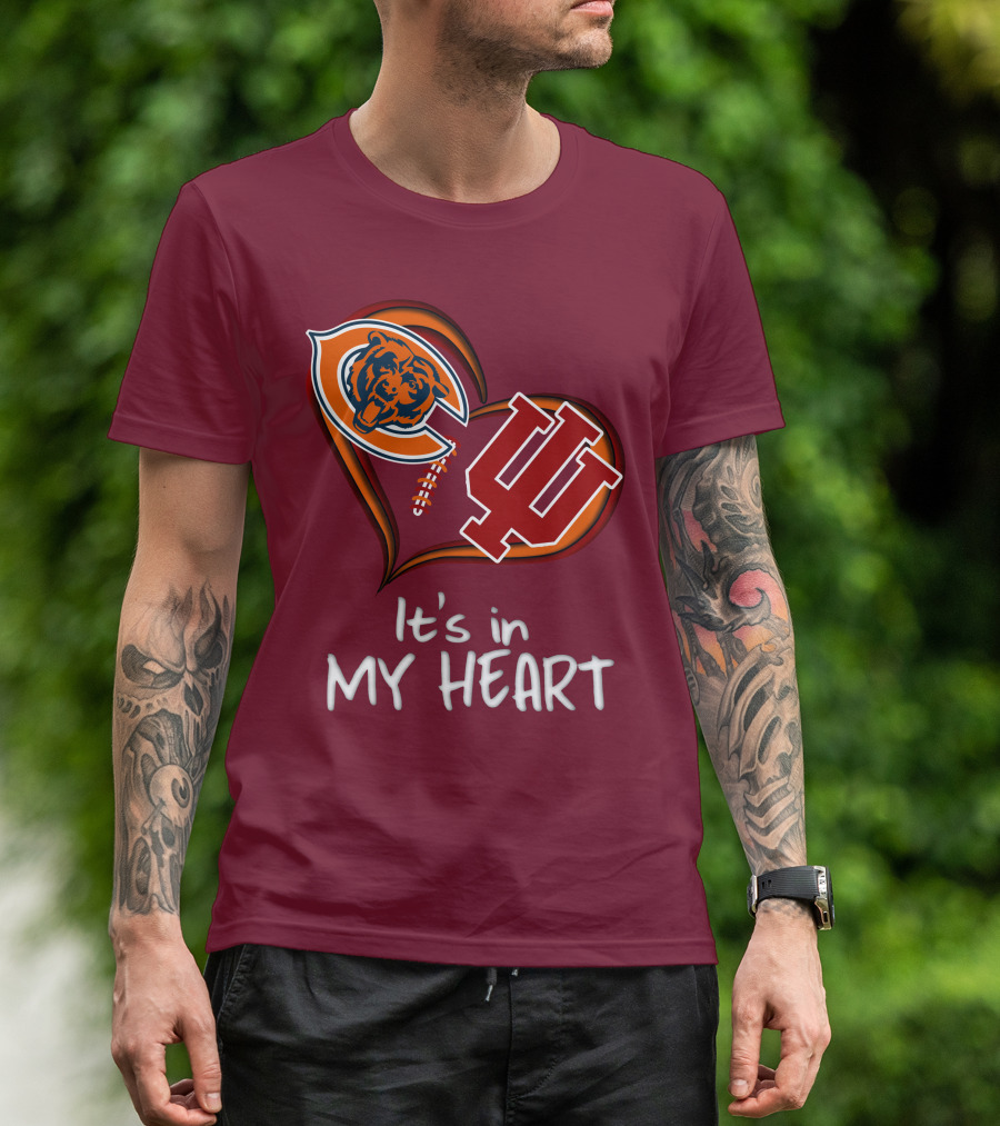 Bears Hoosiers It's In My Heart T-Shirt