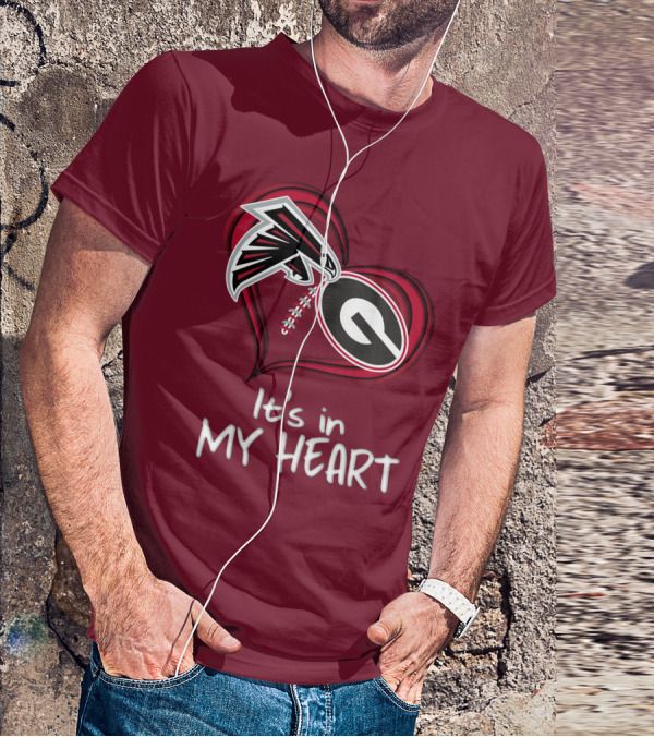 Falcons Bulldogs It's In My Heart T-Shirt
