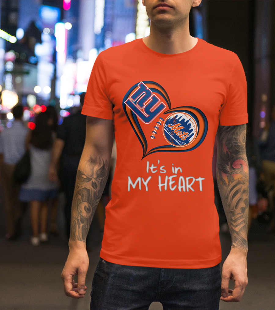 NY Mets In My Heart T-Shirt