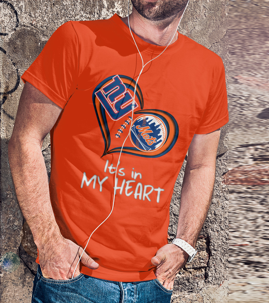 NY Mets In My Heart T-Shirt