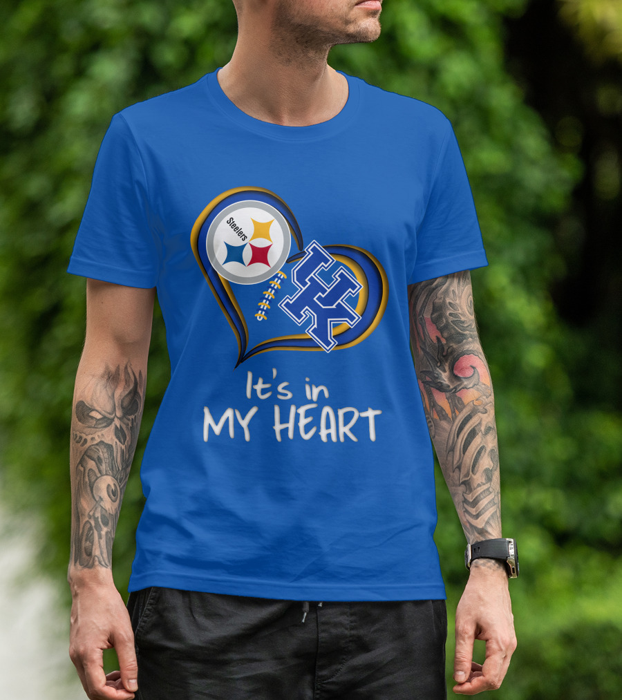 Steelers It's In My Heart Kentucky T-Shirt