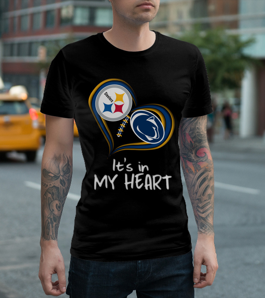 Steelers Penn State It's in My Heart T-Shirt