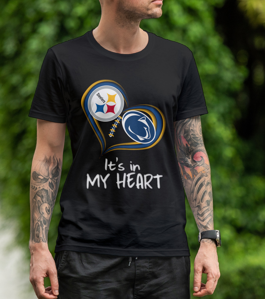 Steelers Penn State It's In My Heart T-Shirt