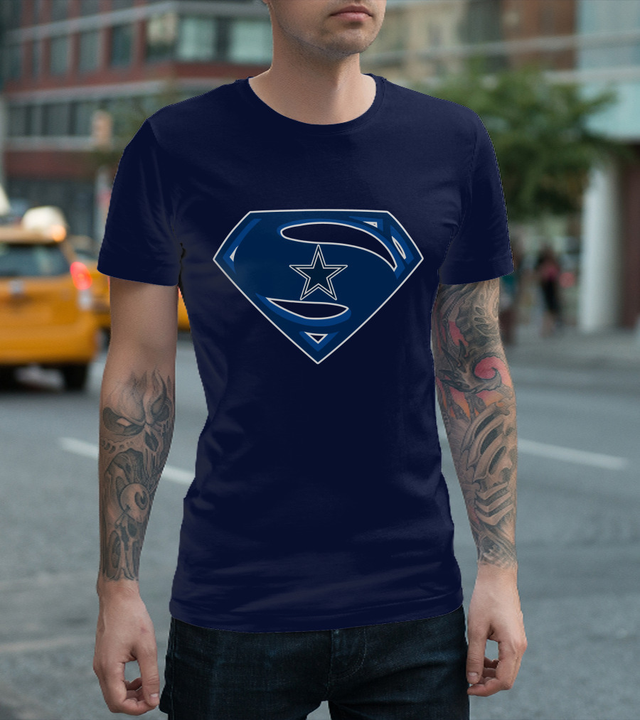 Cowboys Super Man Star Icon T-Shirt