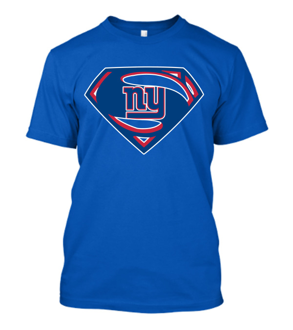 New York Giants Super Man T-Shirt