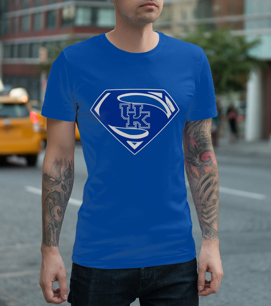 UK Superman Sports Logo Kentucky T-Shirt