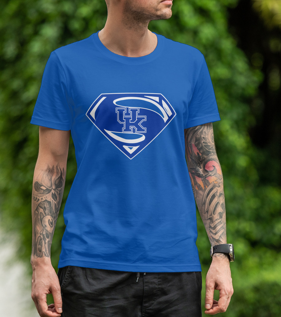 UK Superman Sports Logo Kentucky T-Shirt