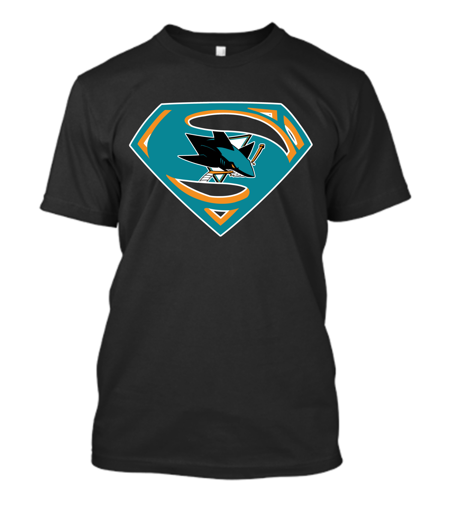 San Jose Sharks Superman T-Shirt