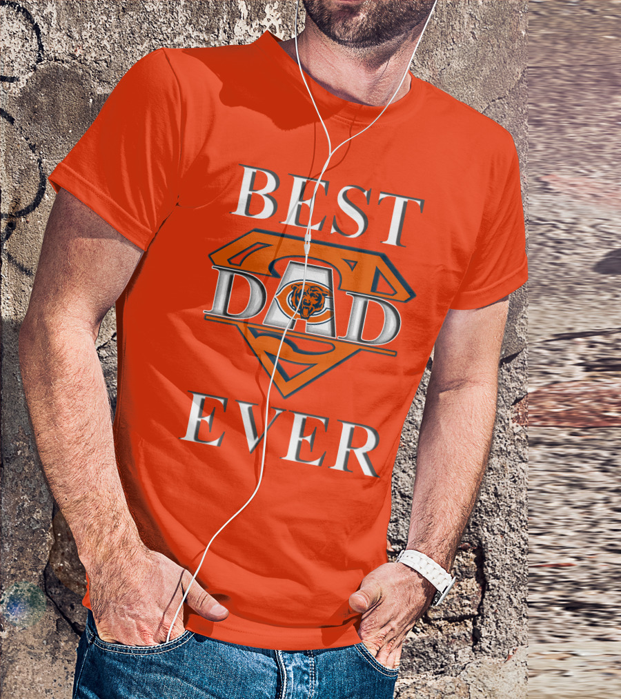Best Dad Ever Bears Superman T-Shirt