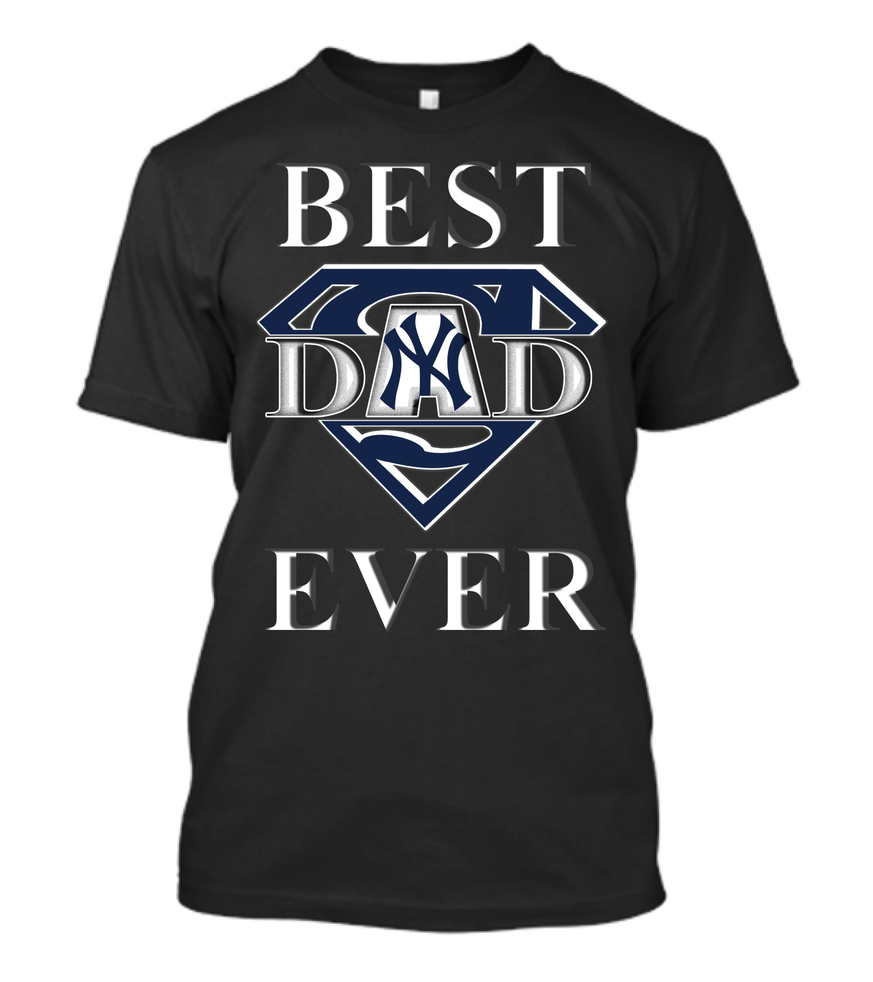 Best Dad Ever New York Yankees Superman T-Shirt
