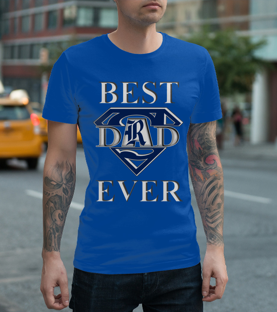 Rice Owls Super Dad Best Ever T-Shirt