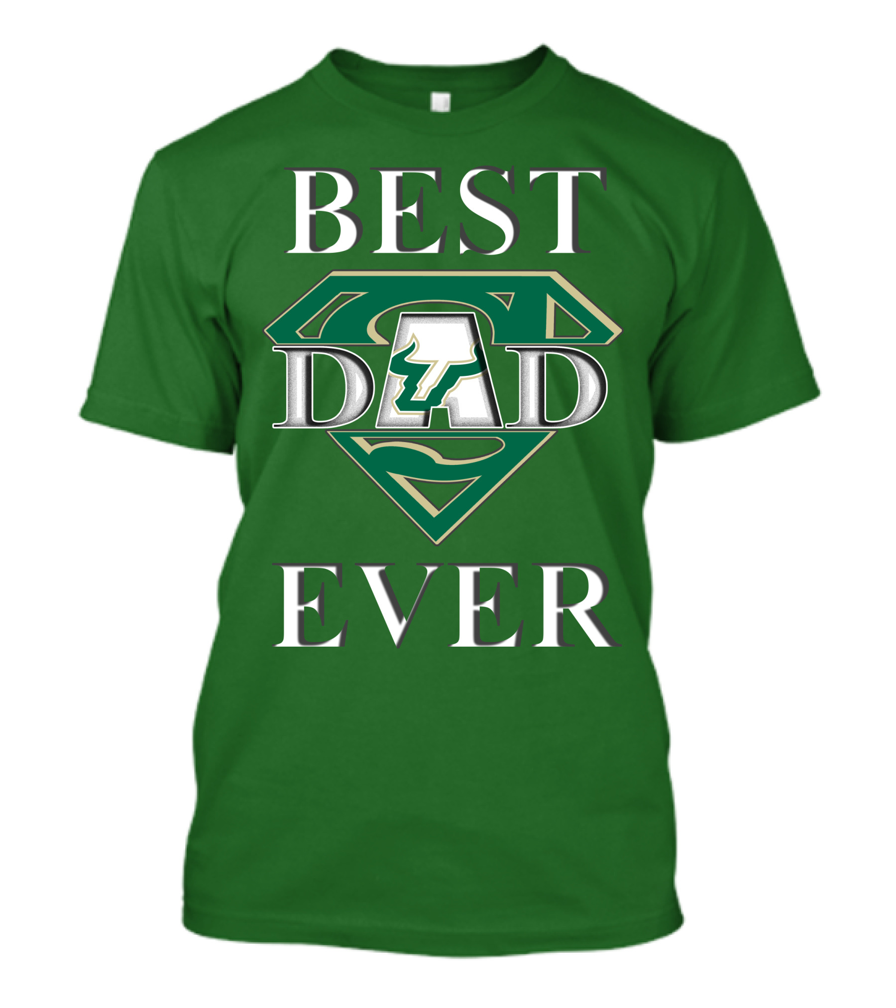 South Florida Bulls Best Dad Ever Super Dad T-Shirt
