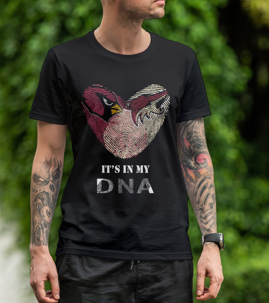 Arizona Cardinals Coyotes It's In My Dna T-Shirt
