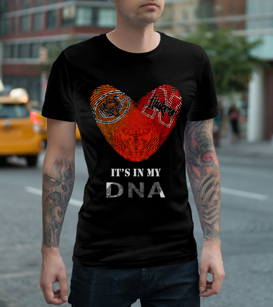 It's In My DNA Bears Huskers T-Shirt