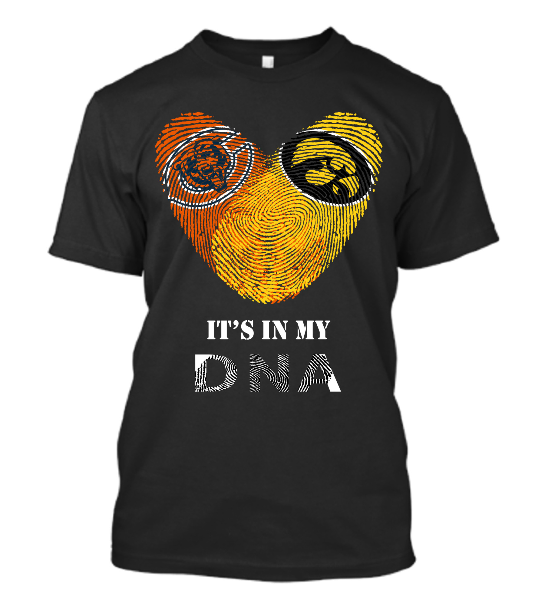 Bears Iowa Hawkeyes It's In My Dna T-Shirt