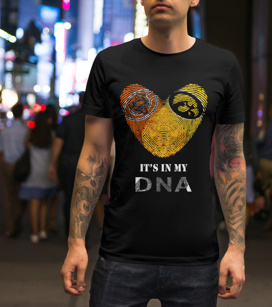 Bears Iowa Hawkeyes It's In My Dna T-Shirt