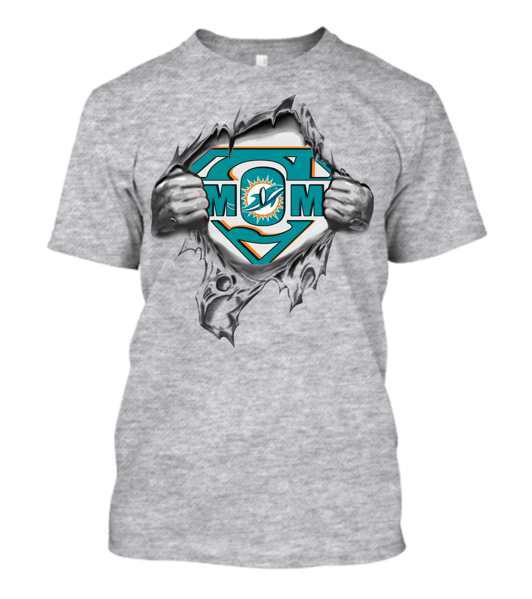 Miami Dolphins Super Mom T-Shirt