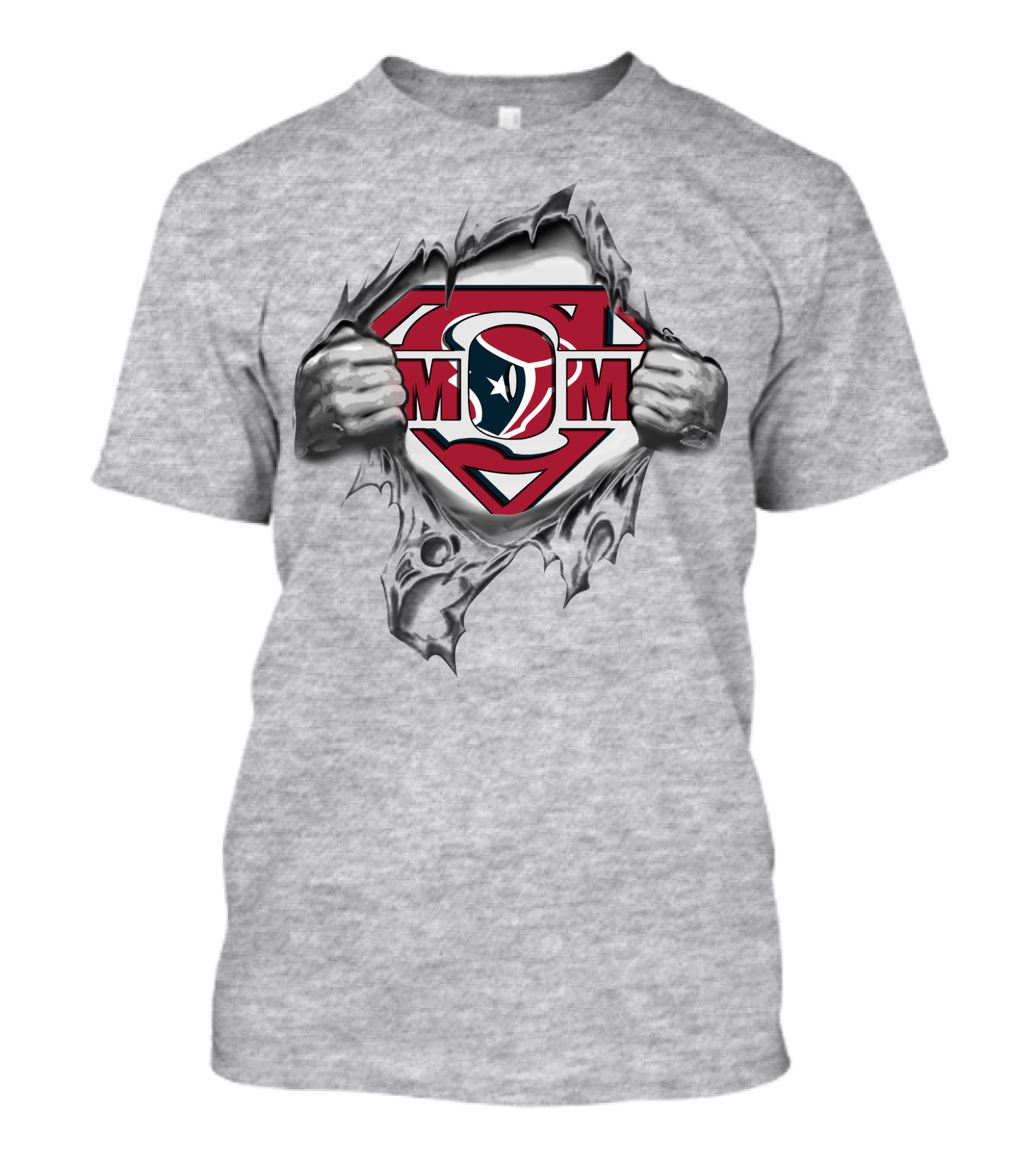 Texans Mom Super Shield T-Shirt