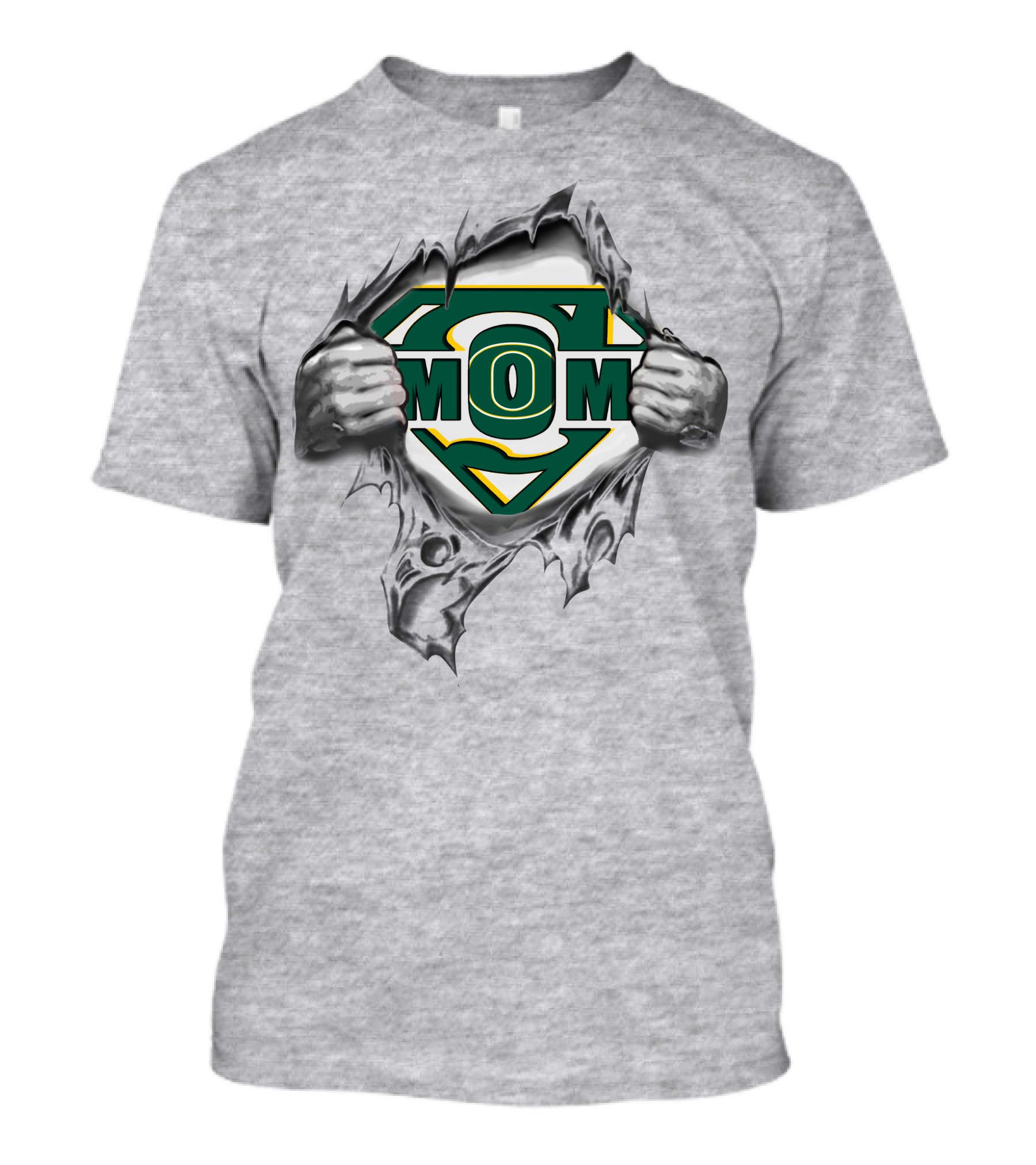 Oregon Ducks Super Mom T-Shirt