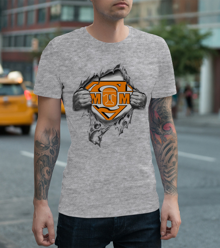 Tennessee Volunteers Super Mom Superman T-Shirt