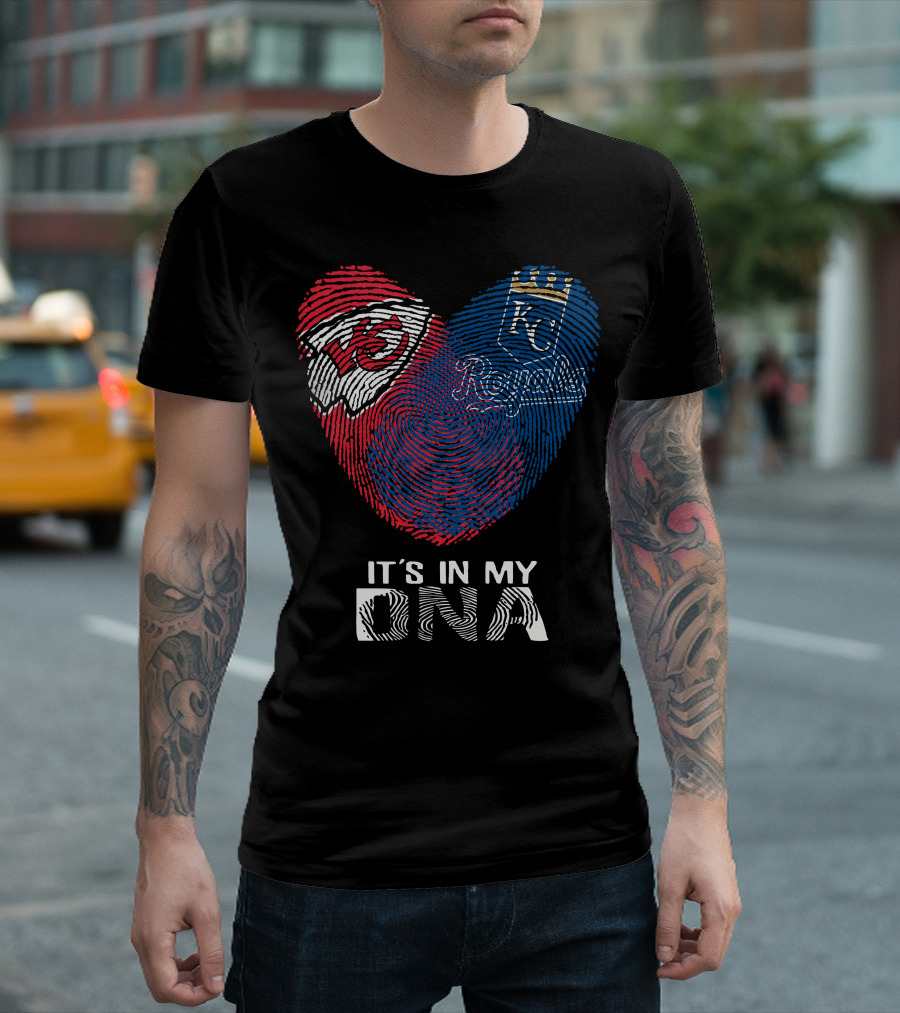 Chiefs Royals KC It's In My DNA T-Shirt