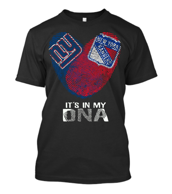 New York Giants Rangers It's In My Dna T-Shirt