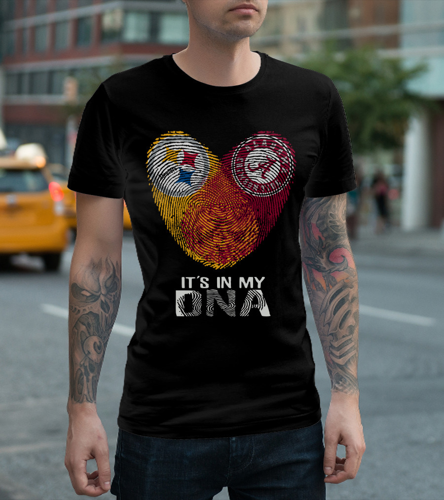 Steelers Alabama Crimson Tide It's In My DNA T-Shirt