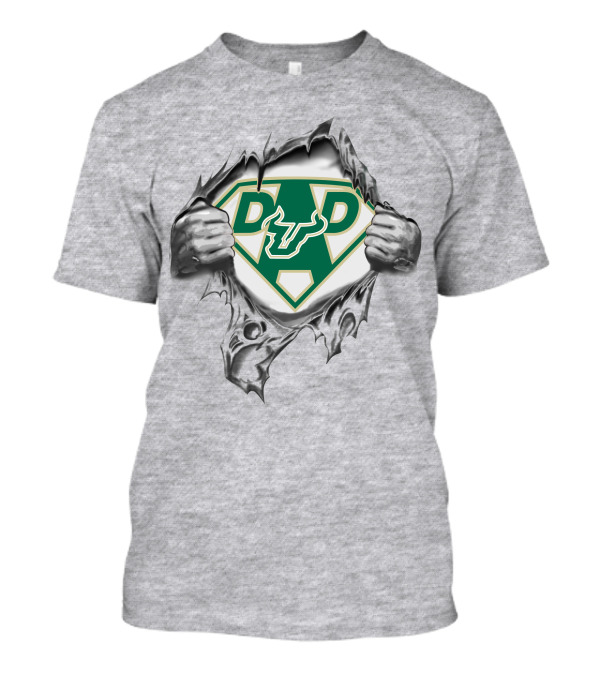 South Florida Bulls Dad Superhero T-Shirt