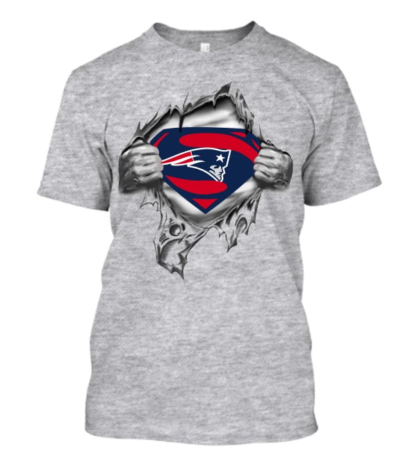 Patriots Logo Superhero Emblem Fusion T-Shirt