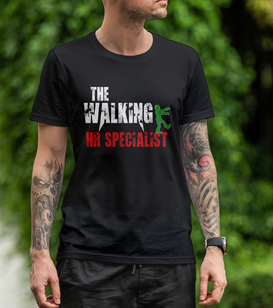 The Walking Hr Specialist Halloween Human Resources T-Shirt