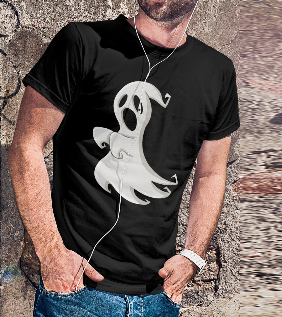 Halloween Party Funny Drinking Let's Get Sheet Faced Ghost T-Shirt