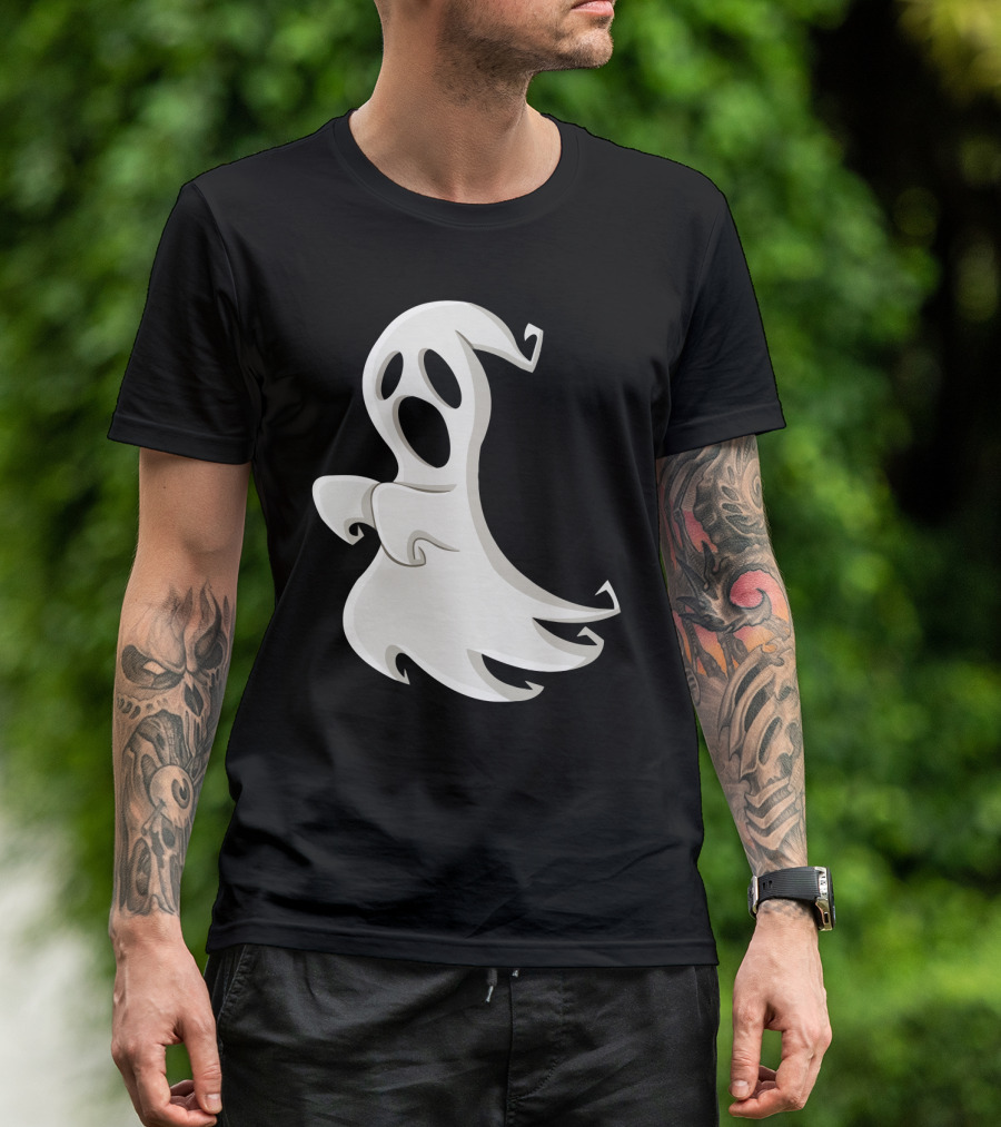 Halloween Party Funny Drinking Let's Get Sheet Faced Ghost T-Shirt