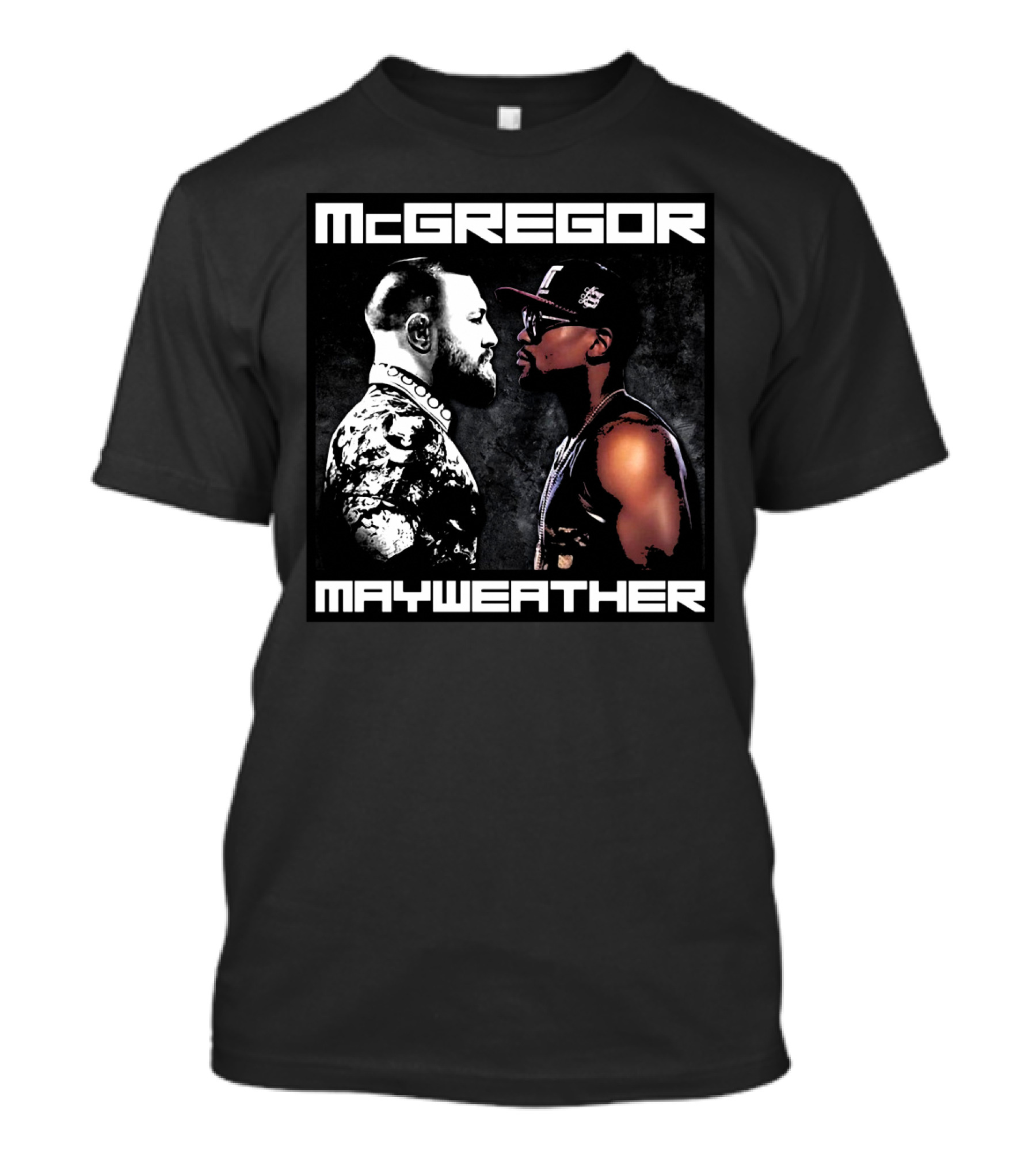 McGregor Versus Mayweather Face-Off T-Shirt