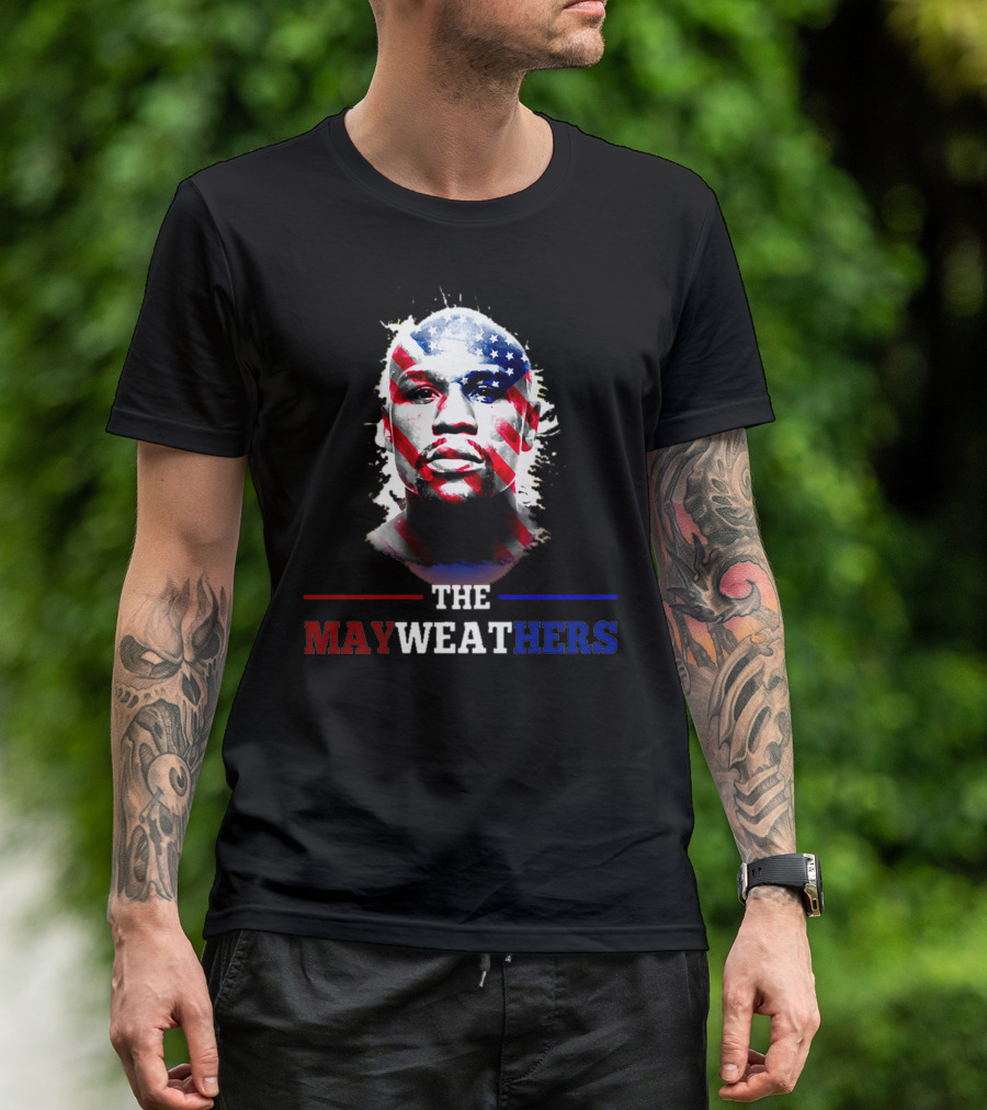 The Mayweathers American Flag T-Shirt
