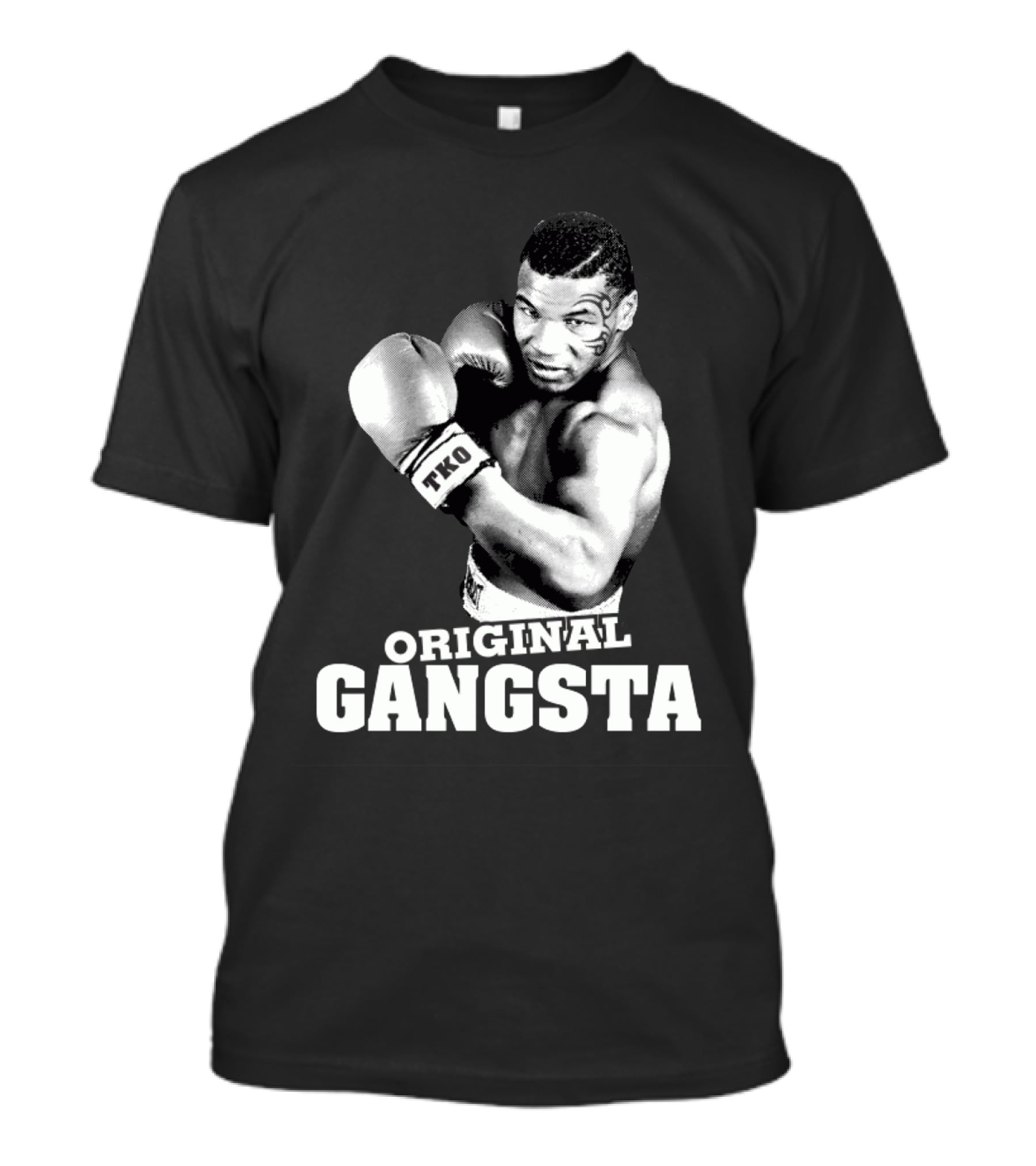 Mike Tyson Original Gangsta Boxing Tko T-Shirt