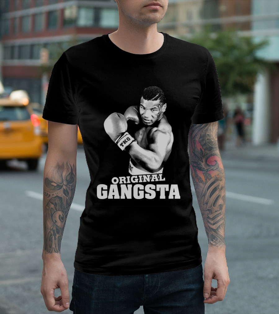 Mike Tyson Original Gangsta Boxing Tko T-Shirt