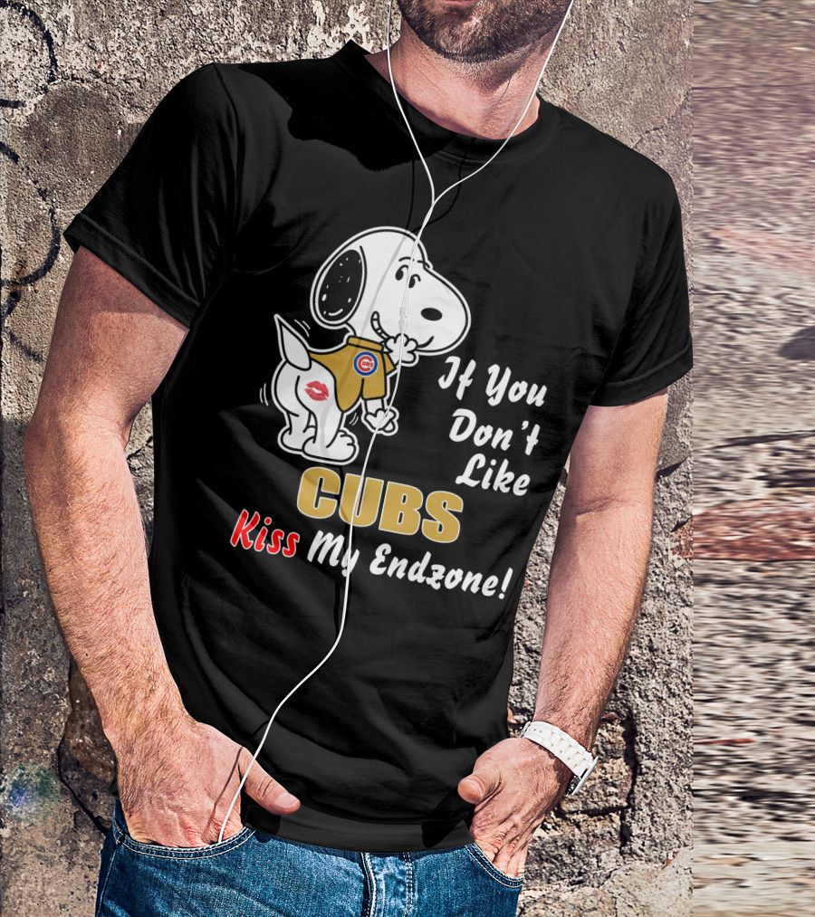 If You Don't Like Cubs Kiss My Endzone T-Shirt