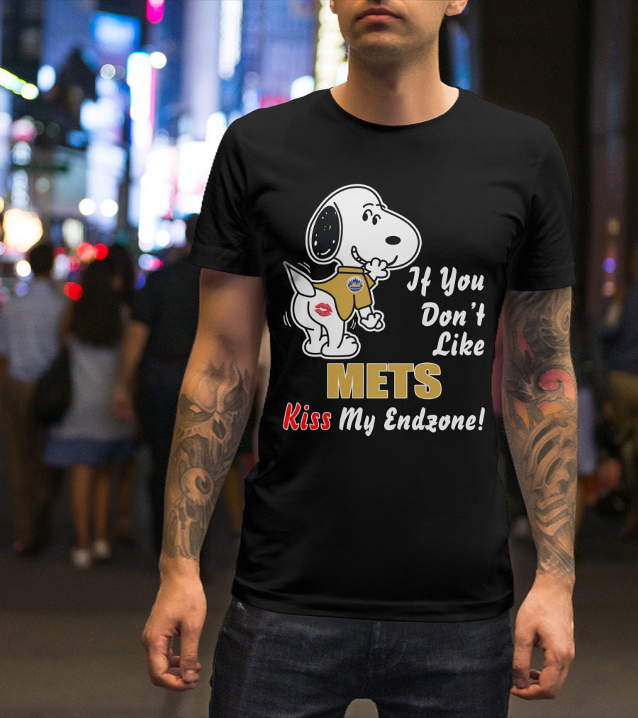 Snoopy Mets If You Don’t Like Kiss My Endzone T-Shirt