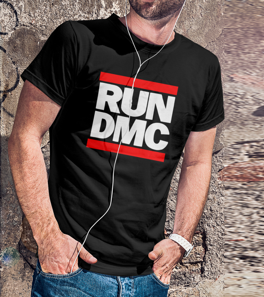 RUN DMC Logo Hip Hop T-Shirt