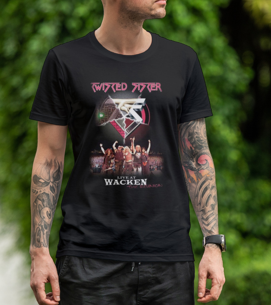 Twisted Sister Live At Wacken The Reunion T-Shirt