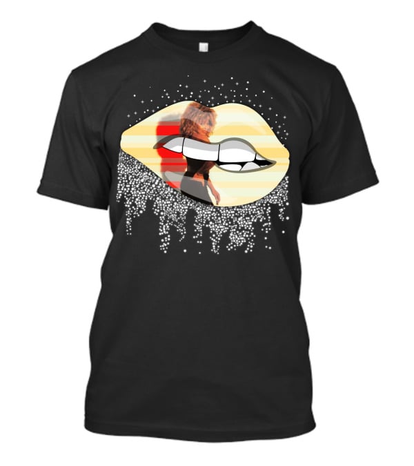 Tina Turner Lips Iconic Performance T-Shirt